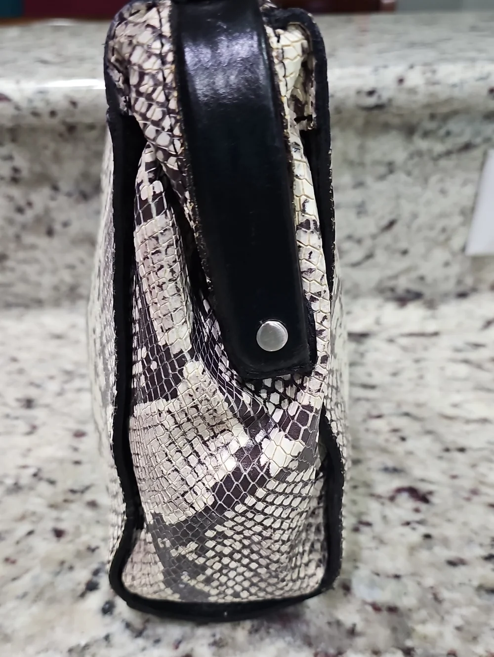 Patricia Nash Nela Frame Satchel - Python